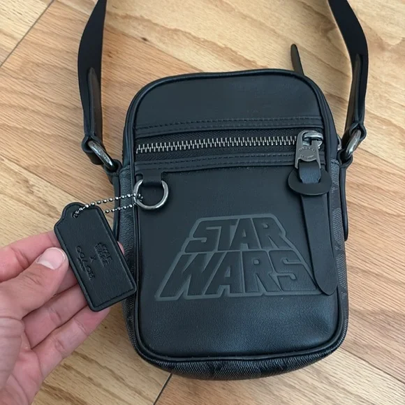 Star Wars X Coach Terrain Crossbody bag Signature Canvas With Motif black - Picture 3 of 14